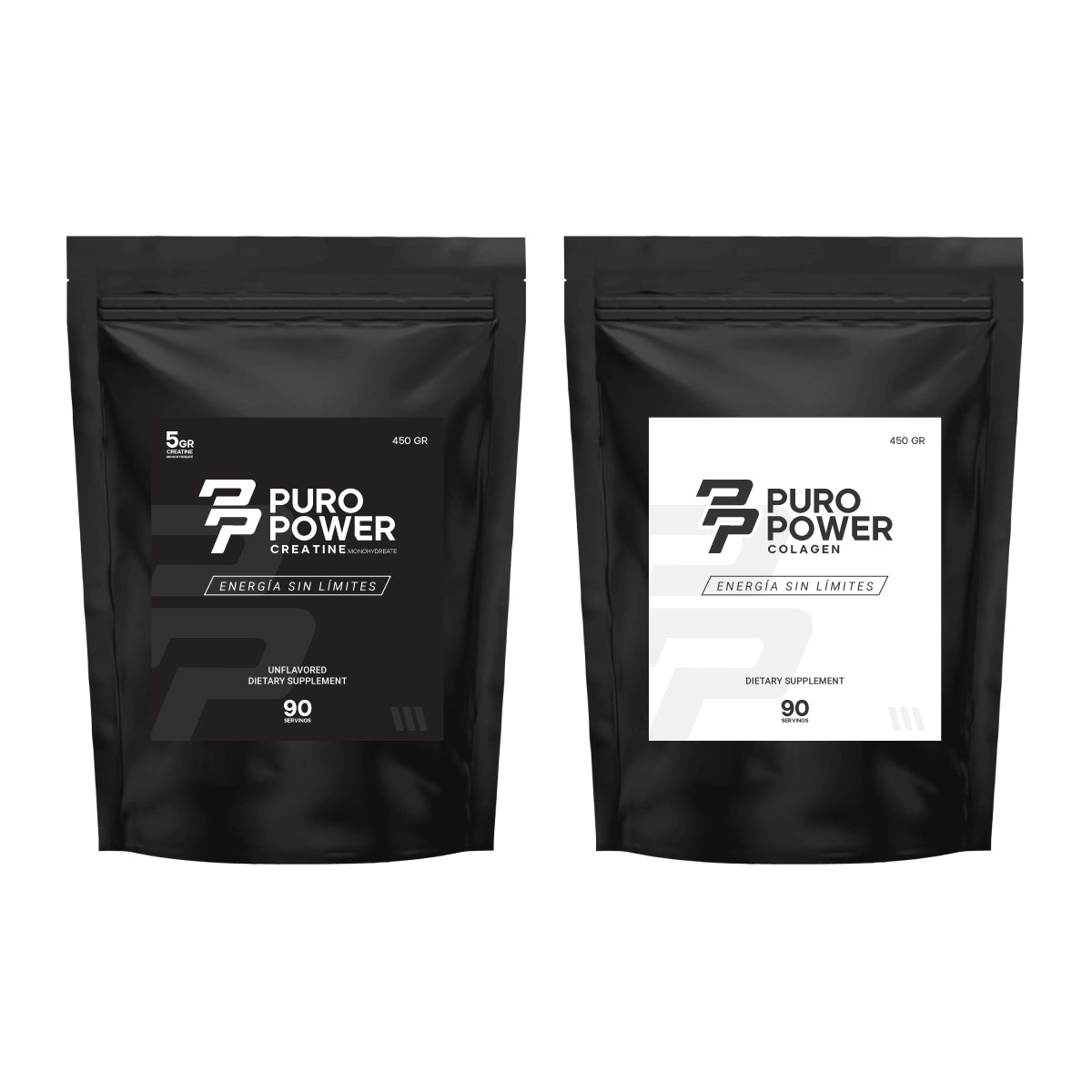 Combo Power: Creatina + Colágeno - PuroPower